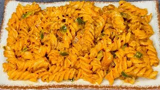 Thumbnail: Red sauce Pasta Recipe | Creamy Pasta Recipe | Easy Pasta Recipe | Chicken Pasta