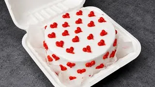 Thumbnail: Easy Bento Cake Recipe Without Oven | Mini Lunch Box Cake | Vanilla Cake Recipe