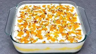 Thumbnail: Pineapple Arabian Bread Pudding Recipe | Creamy Dessert Recipe | Pineapple Dessert