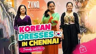 Thumbnail: Korean Dresses in Chennai |zynq fashion😍😱 | OMR | Anithasampath Vlogs