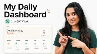 Thumbnail: ChatGPT Work - BUILD YOUR Personal Dashboard With My Prompt | Download It!