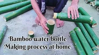 Thumbnail: How to make Bamboo water bottle at home. It's amazing process and #AnjBambooCraft. #bamboocraft 
