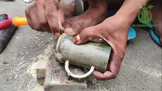 Thumbnail: Wow amazing craft with green Bamboo 🎍#AnjBambooCraft #video