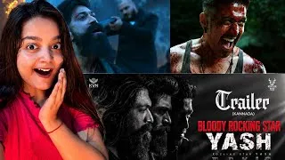 Thumbnail: Toxic Official Trailer Reaction | Rocking Star Yash | Geetu Mohandas | KVN | Monster Mind Creations 