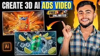 Thumbnail: Ai Se Ads Kaise Banaye | Create 3D Ads With Ai for FREE | How To Create 3D Ai Ads Video 