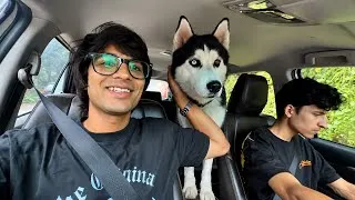 Thumbnail: Ye Kon Aagya Car Mein 😲 NEW Tirp Pe 😍 @souravjvlogs 