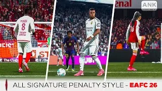 Thumbnail: EA Sports FC 26 | Every Signature Penalty Style Revealed