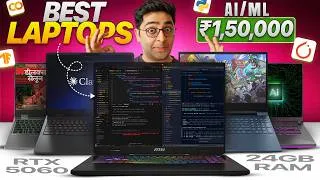 Thumbnail: Top 5 Best Laptops Under 1.5 Lakh in 2026 for AI/ML Learning – Top Picks, Specs & Prices