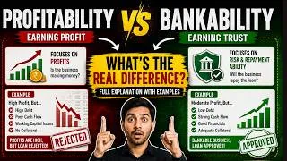 Thumbnail: High Profit But No Loan? Real Difference Between Profitability & Bankability