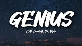 Thumbnail: LSD - Genius (Lyrics) ft. Sia, Diplo, Labrinth x Nightlife
