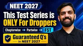 Thumbnail: Best online test series for NEET 2027 | Best test series for NEET 2027 | NEET 2027 Test Series