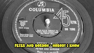 Thumbnail: Peter and Gordon - Nobody I Know (1964 7" Single)