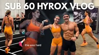 Thumbnail: HOW HARD IS A SUB 60 HYROX? | Perth Hyrox Vlog w Bailey O'brien