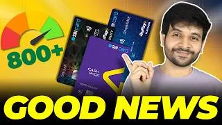 Thumbnail: Good News for SBI Credit Card Users - CIBIL 📈
