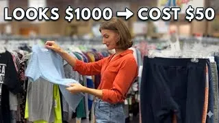 Thumbnail: I Drove to a Wealthy Town to Thrift: Polished Finds & Try‑On