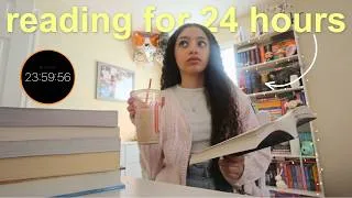 Thumbnail: reading for 24 HOURS📚☕reading vlog