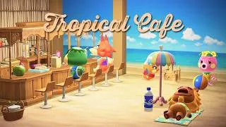 Thumbnail: Tropical Cafe 🍹 Acoustic Guitar & Ocean Sounds