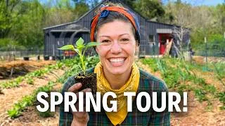 Thumbnail: The Lazy Garden is BACK!! | FULL Spring Garden Tour 2026!