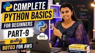 Thumbnail: Learn Boto3 in Tamil | Python Basics Part 9 | AWS Automation with Python in Tamil