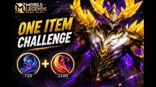 Thumbnail: Can You Win With ONLY ONE ITEM?  | One Item Challenge | MLBB