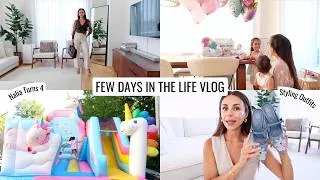 Thumbnail: VLOG | Styling Outfits, Big Announcement & Nalia Turns FOUR | Annie Jaffrey