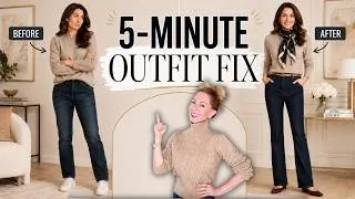 Thumbnail: Running Late? ELEVATE a BASIC OUTFIT in 5 Minutes