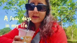 Thumbnail: realistic vlog of a few days in my life as a lawyer balancing a family and social life 🩵 