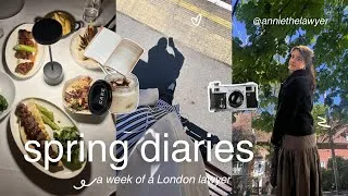 Thumbnail: spring week in my lawyer life ♡ dinners, hair loss, work life, buying vivaia shoes! ♡