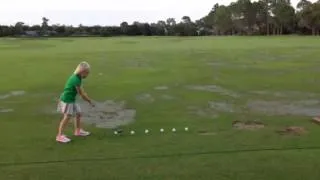 Thumbnail: Annika Sorenstam's daughter Ava golf tempo exercise