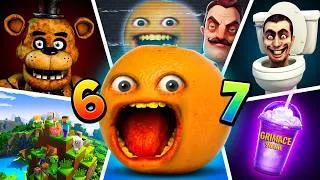 Thumbnail: Annoying Orange - BRAIN ROT Supercut! 🚽🧠