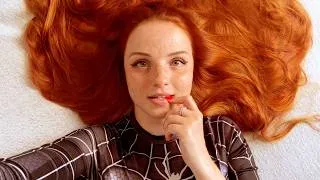 Thumbnail: ASMR Eye Gazing 🧡 A Small Red-Haired Spider Is Watching You 🕷️ No Talking