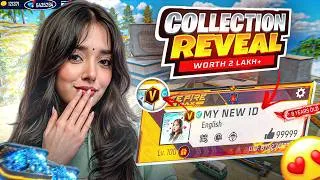 Thumbnail: MY NEW ID COLLECTION REVEAL WORTH 2LAKH+ || ETNA RARE ID || #annuplay #vbadge #freefireindia