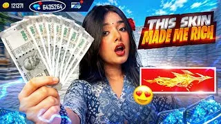 Thumbnail: I Spent ₹3,000 on Gun Skin..and Made ₹6,000😳||KYA MAI GAME SE PAISE KAMMA PAUGI #freefireindia