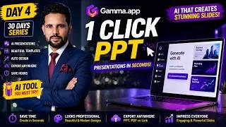 Thumbnail: This AI Makes Presentations in Seconds | Gamma.app  Full Tutorial 2026