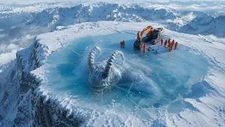 Thumbnail: PAHAD ke Andar mila 10,000 SAAL Purana Frozen CREATURE | Film/Movie Explained in Hindi/Urdu