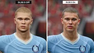 Thumbnail: eFootball 2026 DLSS 5 ON vs OFF Comparison | Graphics Test