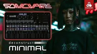 Thumbnail: 🔥 SONICWARE deconstruct MINIMAL | TECHNO PROJECT #1 🎛️ 16  Techno Patterns