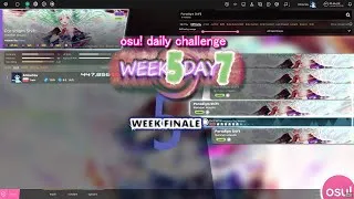 Thumbnail: osu! Lazer || Last week for now. ||  [WEEK5, DAY7] | WEEK FINALE
