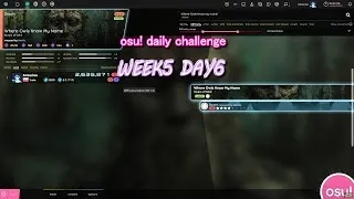 Thumbnail: osu! Lazer || DT & Yapping (after map) || Daily challenge [WEEK5, DAY6]