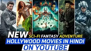 Thumbnail: Top 10 Best Hollywood Adventure Movies On YouTube in Hindi | 2026 Hollywood Movies in Hindi Dubbed