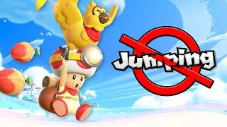 Thumbnail: Can You Beat Fly Free, Captain Toad! WIthout Jumping?