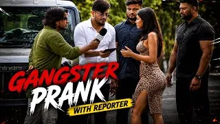 Thumbnail: GANGSTER Prank with Reporter (CHAPTER 2) | ANS Entertainment | 2026 Prank in INDIA latest