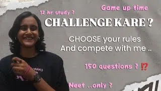 Thumbnail: Let's game up for neet folks. #neet #challenge 