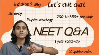 Thumbnail: Let's chit chat neet. All about #neet2027