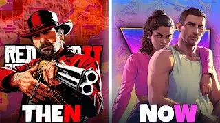 Thumbnail: GTA 6 Graphics Compared to RDR2 | Rockstar Games Then and Now