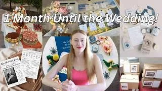 Thumbnail: 1 MONTH UNTIL THE WEDDING - last minute planning vlog