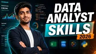 Thumbnail: 5 Data Analyst Skills That Get You Hired Fast