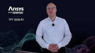 Thumbnail: Ansys TPT 2026 R1: AI-Powered Testing, SCADE Integration & Cloud CI