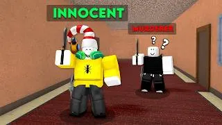 Thumbnail: Cheating in MM2 with INNOCENT KNIFE... (Roblox Movie)