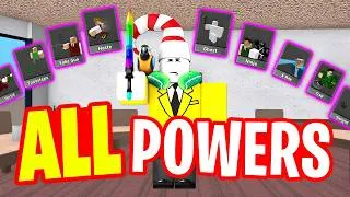Thumbnail: ALL POWERS in MM2 + ADMIN COMMANDS.. (Roblox Movie)